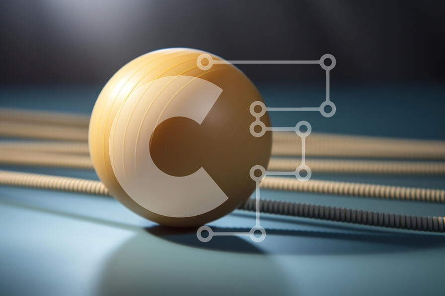 Intra Συλλεκτικό Ξύλινο Παζλ Plywood  4mm - Κίτρινη μπάλα άσκησης με ζώνες αντίστασης Σε Ξύλινο Κουτί - Διαστάσεις: 10x10 cm – 25 κομμάτια