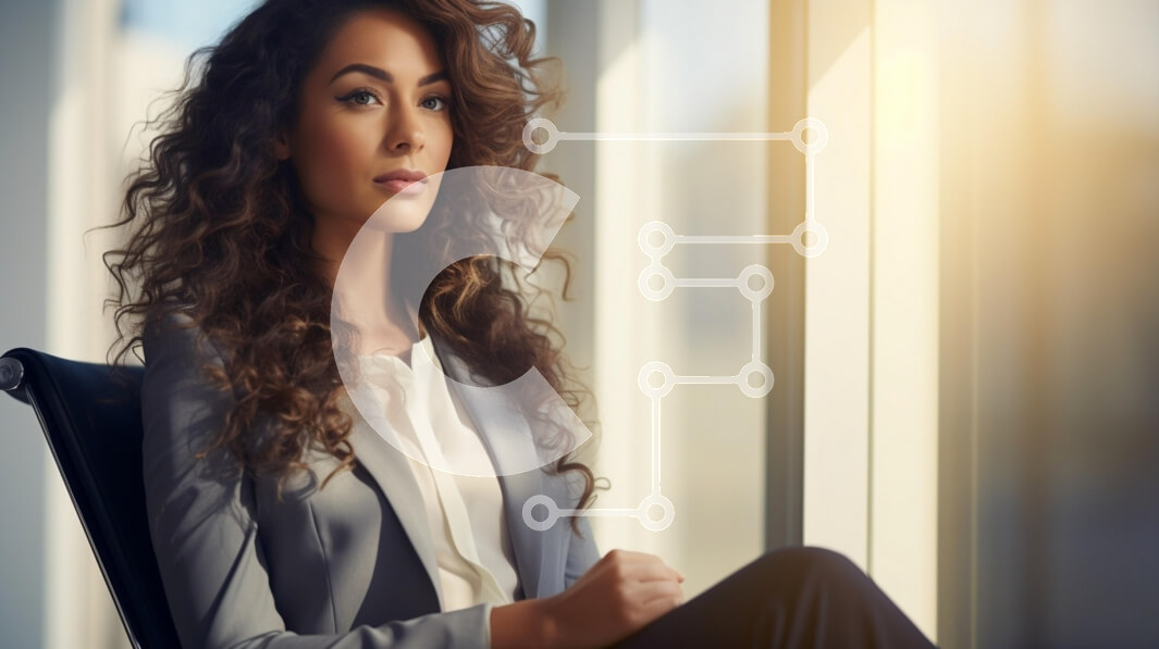 Intra Συλλεκτικό Ξύλινο Παζλ Plywood  4mm - Επαγγελματίας γυναίκα σε περιβάλλον γραφείου Σε Ξύλινο Κουτί - Διαστάσεις Puzzle: 10x10 cm – 25 κομμάτια