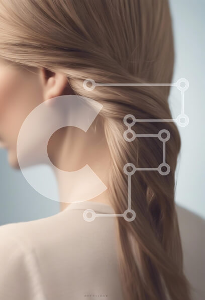 Intra Συλλεκτικό Ξύλινο Παζλ Plywood  4mm - Κομψό χτένισμα Σε Ξύλινο Κουτί - Διαστάσεις Puzzle: 10x10 cm – 25 κομμάτια