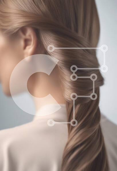 Intra Συλλεκτικό Ξύλινο Παζλ Plywood  4mm - Κομψό χτένισμα από την πλάτη Σε Ξύλινο Κουτί - Διαστάσεις Puzzle: 10x10 cm – 25 κομμάτια