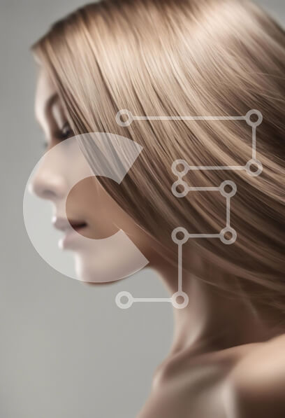 Intra Συλλεκτικό Ξύλινο Παζλ Plywood  4mm - Προφίλ μιας νεαρής γυναίκας με ξανθά μαλλιά Σε Ξύλινο Κουτί - Διαστάσεις Puzzle: 10x10 cm – 25 κομμάτια