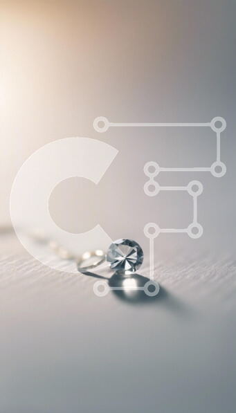 Intra Συλλεκτικό Ξύλινο Παζλ Plywood  4mm - Διαμάντι και χρυσό δαχτυλίδι σε μαλακή επιφάνεια Σε Ξύλινο Κουτί - Διαστάσεις: 10x10 cm – 25 κομμάτια