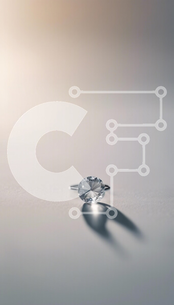 Intra Συλλεκτικό Ξύλινο Παζλ Plywood  4mm - Κομψό διαμαντένιο δαχτυλίδι σε λεία επιφάνεια Σε Ξύλινο Κουτί - Διαστάσεις: 10x10 cm – 25 κομμάτια