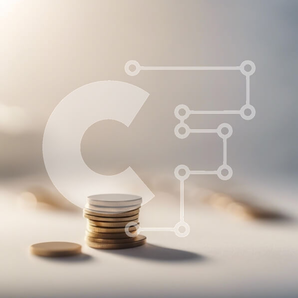 Intra Συλλεκτικό Ξύλινο Παζλ Plywood  4mm - Στοίβα νομισμάτων σε ελαφριά επιφάνεια Σε Ξύλινο Κουτί - Διαστάσεις: 10x10 cm – 25 κομμάτια