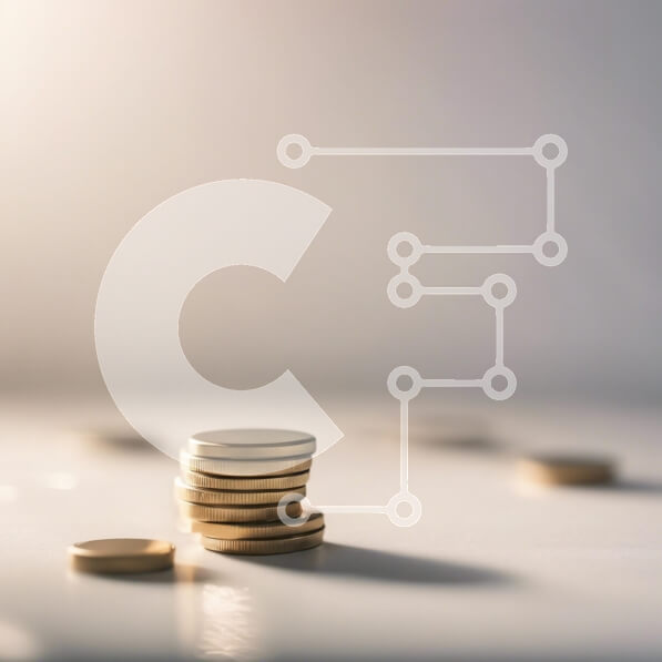 Intra Συλλεκτικό Ξύλινο Παζλ Plywood  4mm - Στοίβα από χρυσά νομίσματα Σε Ξύλινο Κουτί - Διαστάσεις: 10x10 cm – 25 κομμάτια