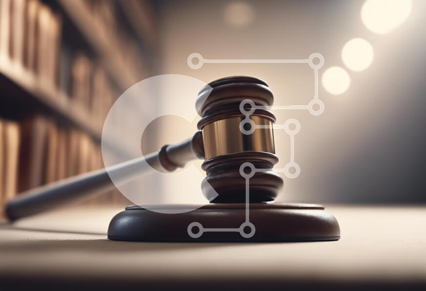 Intra Συλλεκτικό Ξύλινο Παζλ Plywood  4mm - Gavel που συμβολίζει τη δικαιοσύνη Σε Ξύλινο Κουτί - Διαστάσεις Puzzle: 10x10 cm – 25 κομμάτια