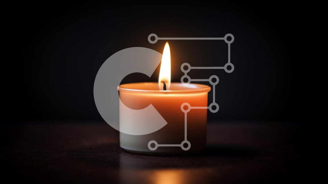 Intra Συλλεκτικό Ξύλινο Παζλ Plywood  4mm - Αναμμένο κερί σε ένα σκοτεινό περιβάλλον Σε Ξύλινο Κουτί - Διαστάσεις: 10x10 cm – 25 κομμάτια