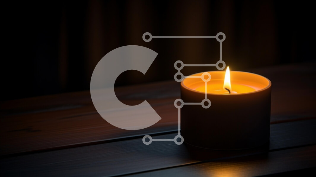 Intra Συλλεκτικό Ξύλινο Παζλ Plywood  4mm - Αναμμένο κερί σε ξύλινη επιφάνεια Σε Ξύλινο Κουτί - Διαστάσεις: 10x10 cm – 25 κομμάτια