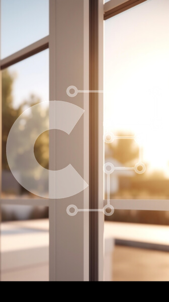 Intra Συλλεκτικό Ξύλινο Παζλ Plywood  4mm - Μοντέρνο πλαίσιο παραθύρου με φως του ήλιου Σε Ξύλινο Κουτί - Διαστάσεις Puzzle: 10x10 cm – 25 κομμάτια