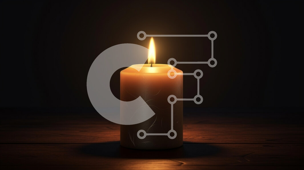 Intra Συλλεκτικό Ξύλινο Παζλ Plywood  4mm - Αναμμένο κερί σε σκοτεινό περιβάλλον Σε Ξύλινο Κουτί - Διαστάσεις: 10x10 cm – 25 κομμάτια