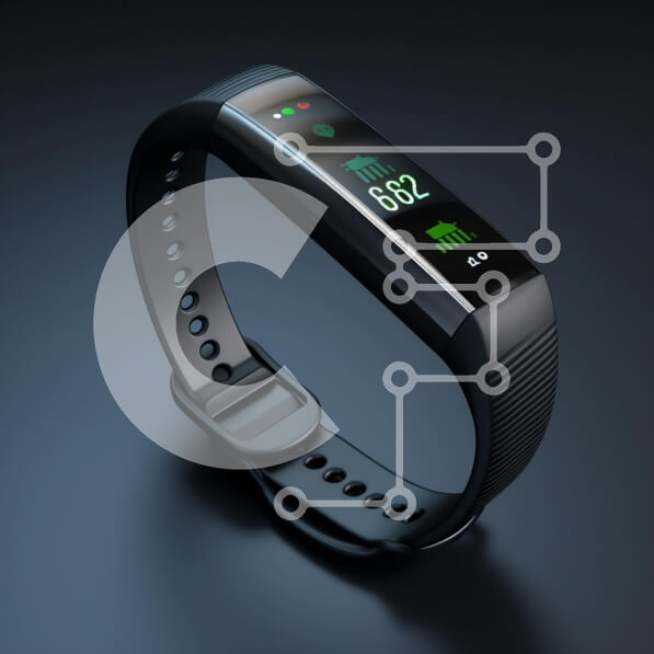 Intra Συλλεκτικό Ξύλινο Παζλ Plywood  4mm - Μοντέρνος ιχνηλάτης γυμναστικής σε σκοτεινή επιφάνεια Σε Ξύλινο Κουτί - Διαστάσεις Puzzle: 10x10 cm – 25 κομμάτια