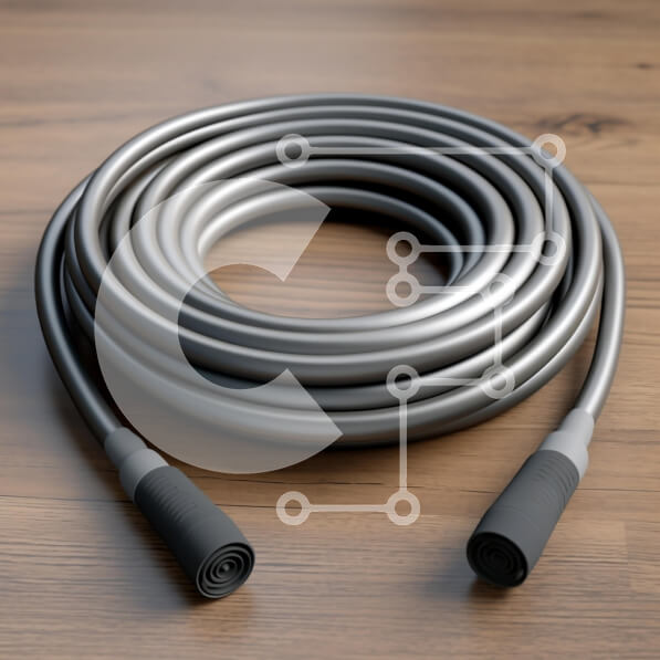 Intra Συλλεκτικό Ξύλινο Παζλ Plywood  4mm - Κουλουριασμένος γκρις σωλήνας σε ξύλινη επιφάνεια Σε Ξύλινο Κουτί - Διαστάσεις: 10x10 cm – 25 κομμάτια