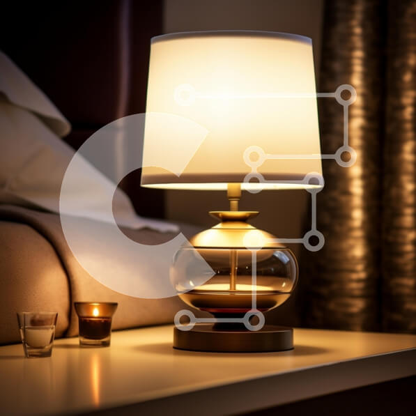 Intra Συλλεκτικό Ξύλινο Παζλ Plywood  4mm - Κομψό φωτιστικό κομοδίνου και κεριά Σε Ξύλινο Κουτί - Διαστάσεις Puzzle: 10x10 cm – 25 κομμάτια