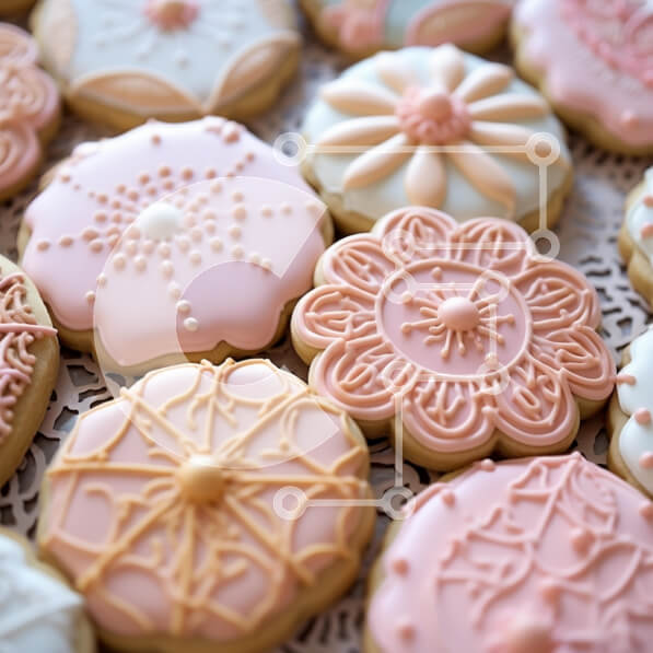 Σετ των 2 Intra Συλλεκτικό Ξύλινο Παζλ Plywood  4mm - Διακοσμητικά παγωμένα μπισκότα Σε Ξύλινο Κουτί - Διαστάσεις: 10x10 cm – 25 κομμάτια