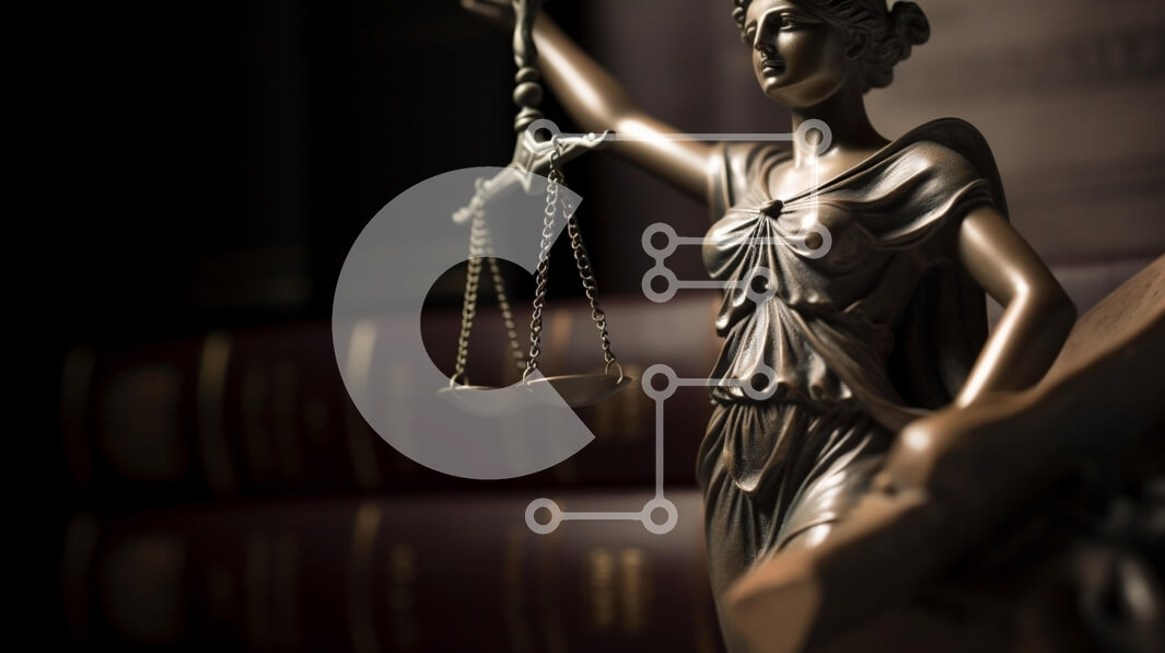 Intra Συλλεκτικό Ξύλινο Παζλ Plywood  4mm - Χάλκινο άγαλμα κυρίας δικαιοσύνης με ζυγαριά Σε Ξύλινο Κουτί - Διαστάσεις: 10x10 cm – 25 κομμάτια