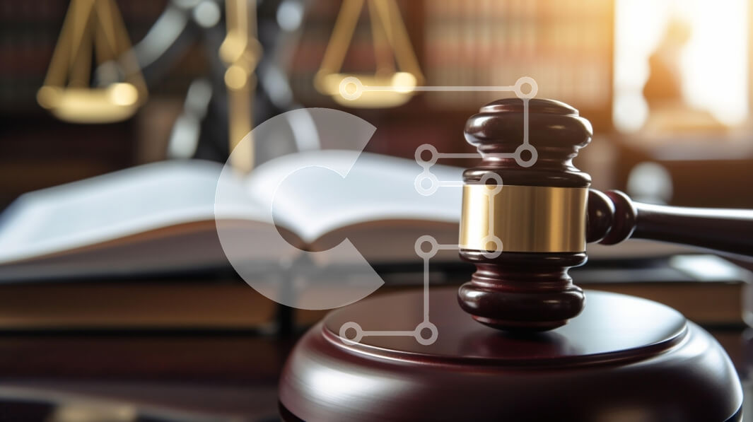 Intra Συλλεκτικό Ξύλινο Παζλ Plywood  4mm - Gavel και νομικά βιβλία σε δικηγορικό γραφείο Σε Ξύλινο Κουτί - Διαστάσεις Puzzle: 10x10 cm – 25 κομμάτια