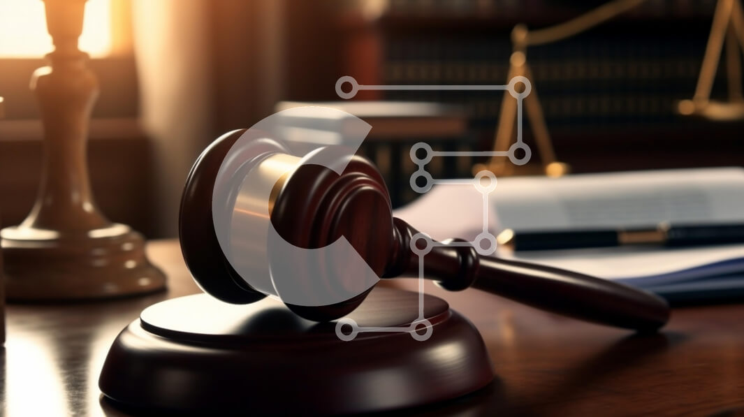 Intra Συλλεκτικό Ξύλινο Παζλ Plywood  4mm - Gavel and Legal Books σε σκηνικό δικαστηρίου Σε Ξύλινο Κουτί - Διαστάσεις Puzzle: 10x10 cm – 25 κομμάτια