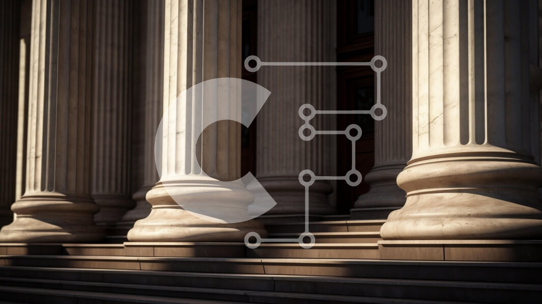 Intra Συλλεκτικό Ξύλινο Παζλ Plywood  4mm - Αρχιτεκτονικές στήλες με βήματα Σε Ξύλινο Κουτί - Διαστάσεις Puzzle: 10x10 cm – 25 κομμάτια