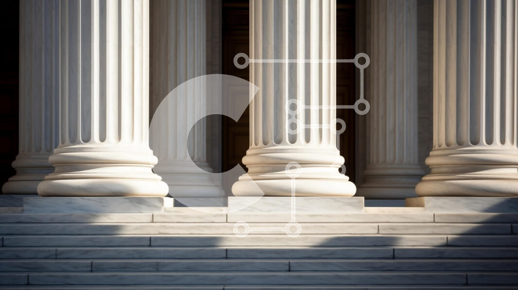 Intra Συλλεκτικό Ξύλινο Παζλ Plywood  4mm - Μεγαλοπρεπείς στήλες ενός μεγάλου κτηρίου Σε Ξύλινο Κουτί - Διαστάσεις Puzzle: 10x10 cm – 25 κομμάτια