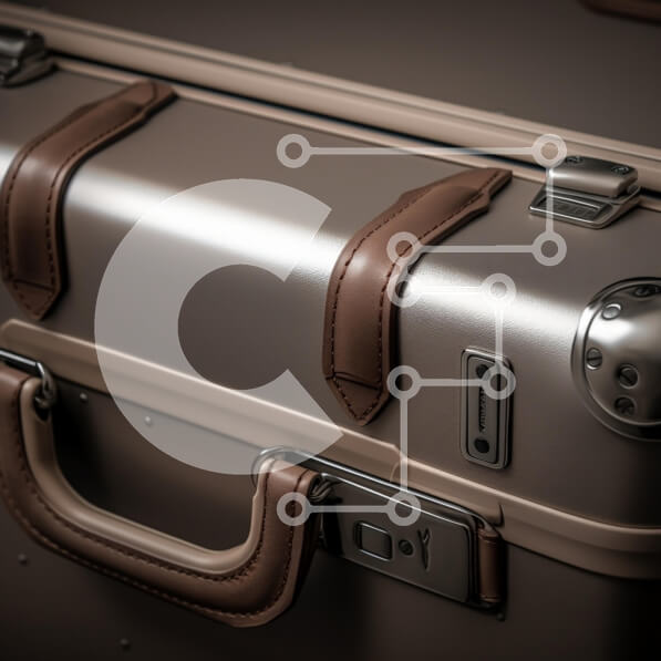 Intra Συλλεκτικό Ξύλινο Παζλ Plywood  4mm - Κομψή αποσκευή με δερμάτινα λουριά Σε Ξύλινο Κουτί - Διαστάσεις: 10x10 cm – 25 κομμάτια