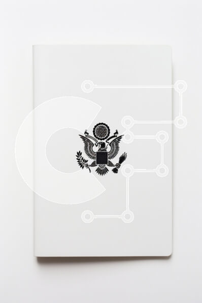 Intra Συλλεκτικό Ξύλινο Παζλ Plywood  4mm - Σημειωματάριο με τη Μεγάλη Σφραγίδα των Ηνωμένων Πολιτειών Σε Ξύλινο Κουτί - Διαστάσεις: 10x10 cm – 25 κομμάτια