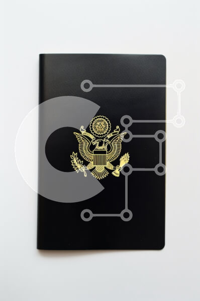 Intra Συλλεκτικό Ξύλινο Παζλ Plywood  4mm - Μαύρο κάλυμμα διαβατηρίου με χρυσό έμβλημα Σε Ξύλινο Κουτί - Διαστάσεις: 10x10 cm – 25 κομμάτια