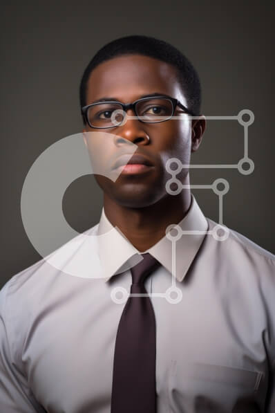 Intra Συλλεκτικό Ξύλινο Παζλ Plywood  4mm - Βέβαιος επιχειρηματίας με επαγγελματική ενδυμασία Σε Ξύλινο Κουτί - Διαστάσεις Puzzle: 10x10 cm – 25 κομμάτια