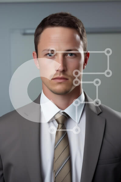 Intra Συλλεκτικό Ξύλινο Παζλ Plywood  4mm - Επαγγελματίας με επαγγελματικό κοστούμι Σε Ξύλινο Κουτί - Διαστάσεις Puzzle: 10x10 cm – 25 κομμάτια