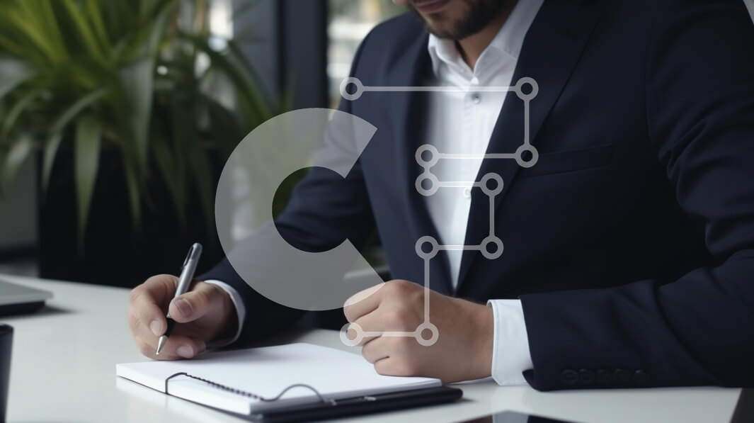 Intra Συλλεκτικό Ξύλινο Παζλ Plywood  4mm - Επιχειρηματίας που γράφει στο γραφείο Σε Ξύλινο Κουτί - Διαστάσεις Puzzle: 10x10 cm – 25 κομμάτια