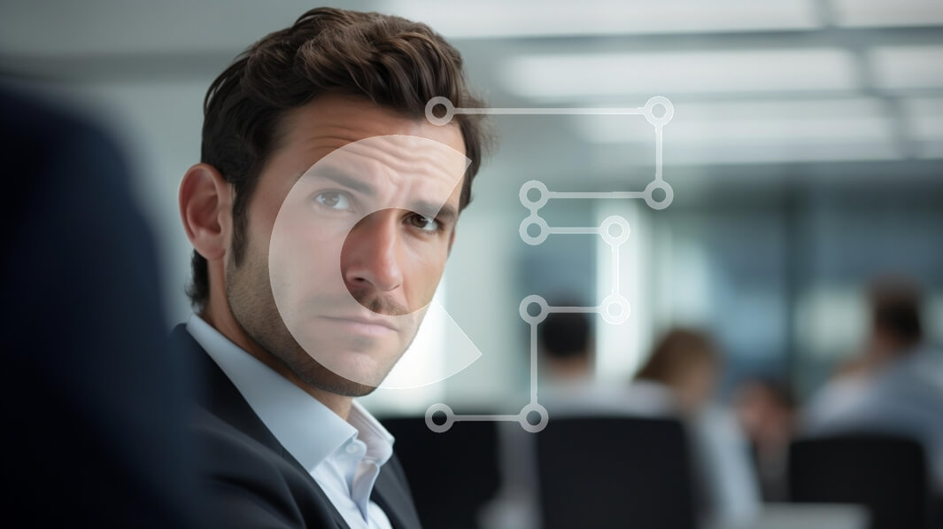 Intra Συλλεκτικό Ξύλινο Παζλ Plywood  4mm - Νέος επαγγελματίας σε περιβάλλον γραφείου Σε Ξύλινο Κουτί - Διαστάσεις Puzzle: 10x10 cm – 25 κομμάτια