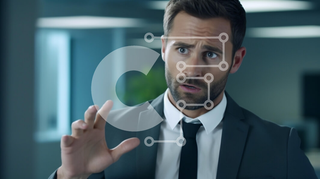 Intra Συλλεκτικό Ξύλινο Παζλ Plywood  4mm - Επαγγελματίας επιχειρηματίας σε περιβάλλον γραφείου Σε Ξύλινο Κουτί - Διαστάσεις Puzzle: 10x10 cm – 25 κομμάτια