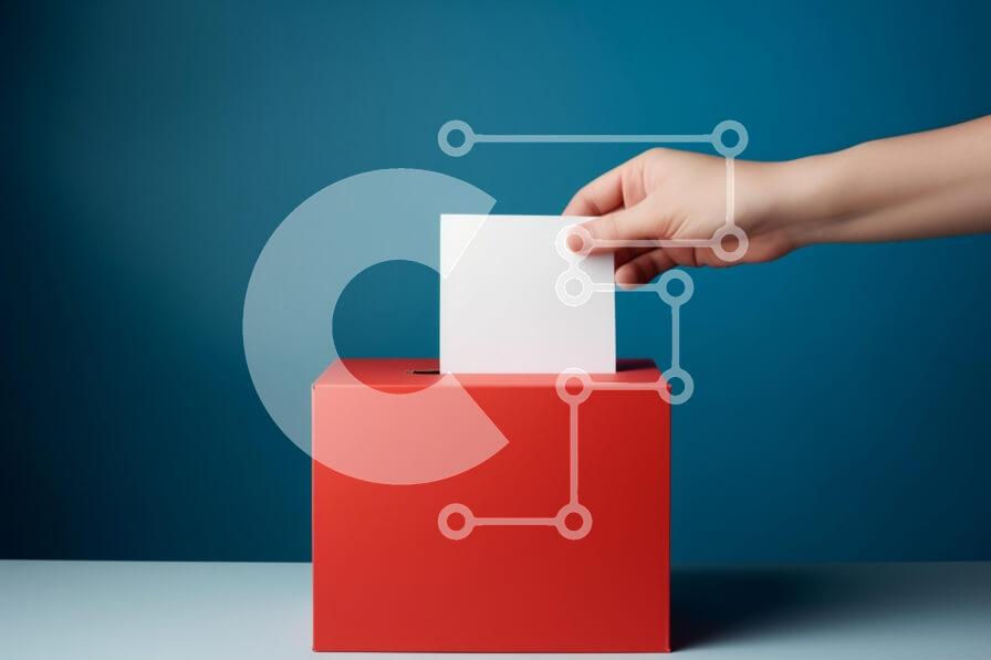 Intra Συλλεκτικό Ξύλινο Παζλ Plywood  4mm - Διαδικασία ψηφοφορίας: Εισαγωγή ψηφοδελτίου σε κουτί Σε Ξύλινο Κουτί - Διαστάσεις Puzzle: 10x10 cm – 25 κομμάτια