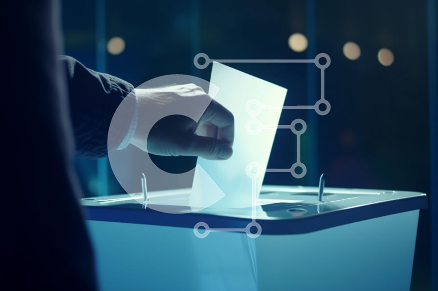 Intra Συλλεκτικό Ξύλινο Παζλ Plywood  4mm - Δράση ψηφοφορίας με Ψηφοδέλτιο σε Κουτί Σε Ξύλινο Κουτί - Διαστάσεις Puzzle: 10x10 cm – 25 κομμάτια