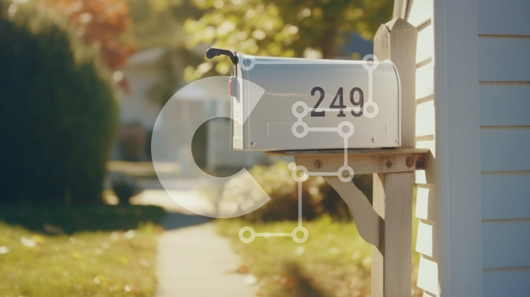 Intra Συλλεκτικό Ξύλινο Παζλ Plywood  4mm - Γραμματοκιβώτιο σε προαστιακή γειτονιά Σε Ξύλινο Κουτί - Διαστάσεις: 10x10 cm – 25 κομμάτια