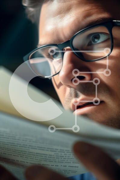 Intra Συλλεκτικό Ξύλινο Παζλ Plywood  4mm - Διαβάζοντας με προσήλωση ένα βιβλίο Σε Ξύλινο Κουτί - Διαστάσεις Puzzle: 10x10 cm – 25 κομμάτια