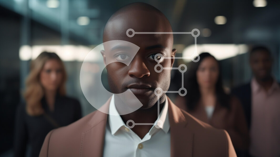 Intra Συλλεκτικό Ξύλινο Παζλ Plywood  4mm - Επιχειρηματίας με αυτοπεποίθηση στο εταιρικό περιβάλλον Σε Ξύλινο Κουτί - Διαστάσεις Puzzle: 10x10 cm – 25 κομμάτια