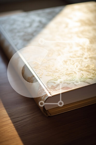 Intra Συλλεκτικό Ξύλινο Παζλ Plywood  4mm - Κομψό ανάγλυφο βιβλίο σε ξύλινη επιφάνεια Σε Ξύλινο Κουτί - Διαστάσεις: 10x10 cm – 25 κομμάτια