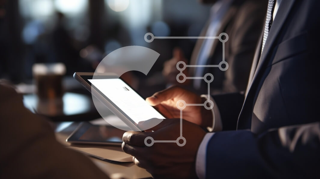 Intra Συλλεκτικό Ξύλινο Παζλ Plywood  4mm - Επαγγελματίας που χρησιμοποιεί το tablet σε ένα περιβάλλον σαλόνι Σε Ξύλινο Κουτί - Διαστάσεις Puzzle: 10x10 cm – 25 κομμάτια