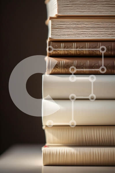 Intra Συλλεκτικό Ξύλινο Παζλ Plywood  4mm - Στοίβα βιβλίων σε απαλό φως Σε Ξύλινο Κουτί - Διαστάσεις: 10x10 cm – 25 κομμάτια