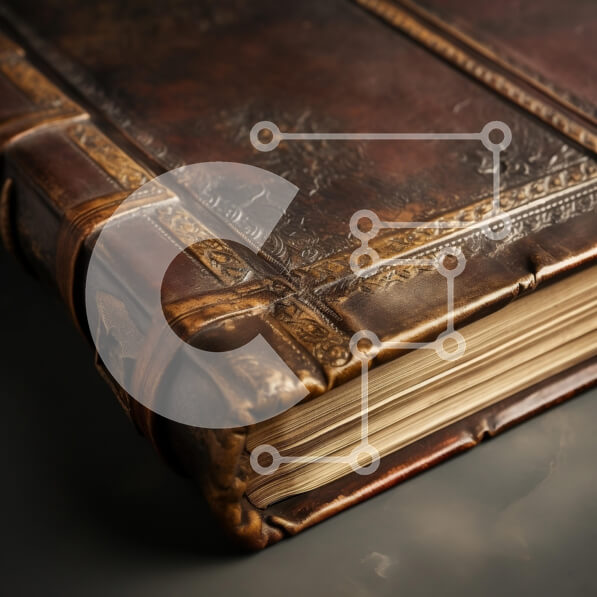 Intra Συλλεκτικό Ξύλινο Παζλ Plywood  4mm - Vintage δερματόδετο βιβλίο Σε Ξύλινο Κουτί - Διαστάσεις: 10x10 cm – 25 κομμάτια