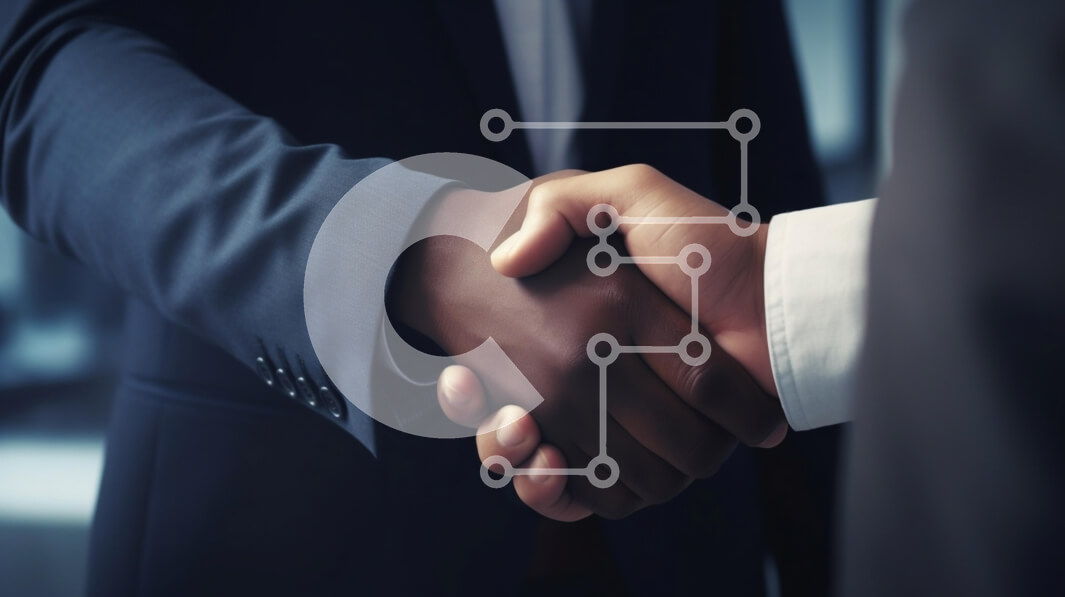 Intra Συλλεκτικό Ξύλινο Παζλ Plywood  4mm - Χειραψία που υποδηλώνει επιχειρηματική συμφωνία Σε Ξύλινο Κουτί - Διαστάσεις Puzzle: 10x10 cm – 25 κομμάτια