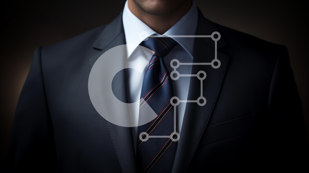 Intra Συλλεκτικό Ξύλινο Παζλ Plywood  4mm - Κομψό κοστούμι με ριγέ γραβάτα Σε Ξύλινο Κουτί - Διαστάσεις Puzzle: 10x10 cm – 25 κομμάτια