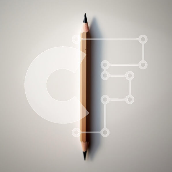 Intra Συλλεκτικό Ξύλινο Παζλ Plywood  4mm - Μονό μολύβι σε ανοιχτόχρωμο φόντο Σε Ξύλινο Κουτί - Διαστάσεις: 10x10 cm – 25 κομμάτια