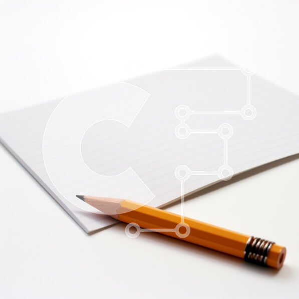 Intra Συλλεκτικό Ξύλινο Παζλ Plywood  4mm - Κενό σημειωματάριο με μολύβι στο χώρο εργασίας Σε Ξύλινο Κουτί - Διαστάσεις Puzzle: 10x10 cm – 25 κομμάτια