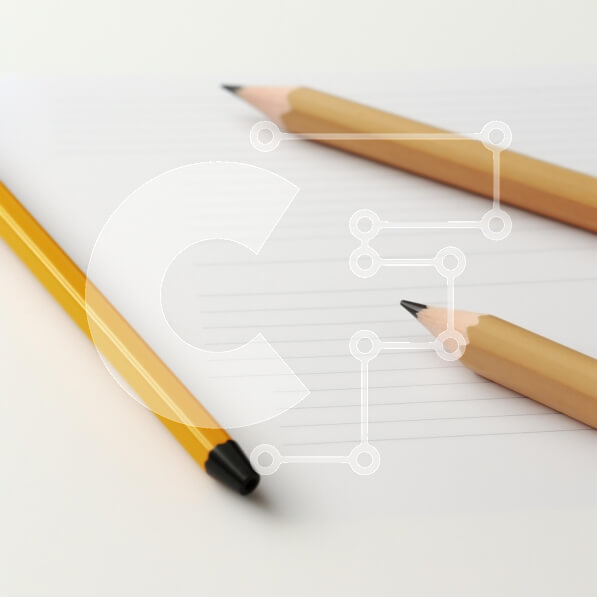 Intra Συλλεκτικό Ξύλινο Παζλ Plywood  4mm - Μινιμαλιστικός χώρος εργασίας με μολύβια και στυλό Σε Ξύλινο Κουτί - Διαστάσεις Puzzle: 10x10 cm – 25 κομμάτια