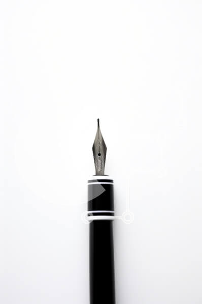 Intra Συλλεκτικό Ξύλινο Παζλ Plywood  4mm - Κοντινό πλάνο ενός στυλό Σε Ξύλινο Κουτί - Διαστάσεις: 10x10 cm – 25 κομμάτια