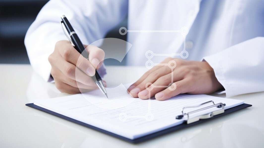 Intra Συλλεκτικό Ξύλινο Παζλ Plywood  4mm - Γιατρός που γράφει σημειώσεις Σε Ξύλινο Κουτί - Διαστάσεις Puzzle: 10x10 cm – 25 κομμάτια