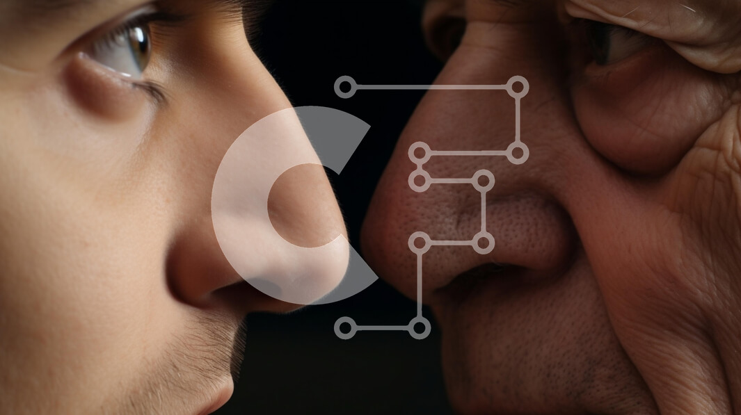 Intra Συλλεκτικό Ξύλινο Παζλ Plywood  4mm - Αντιπαράθεση γενεών Σε Ξύλινο Κουτί - Διαστάσεις Puzzle: 10x10 cm – 25 κομμάτια