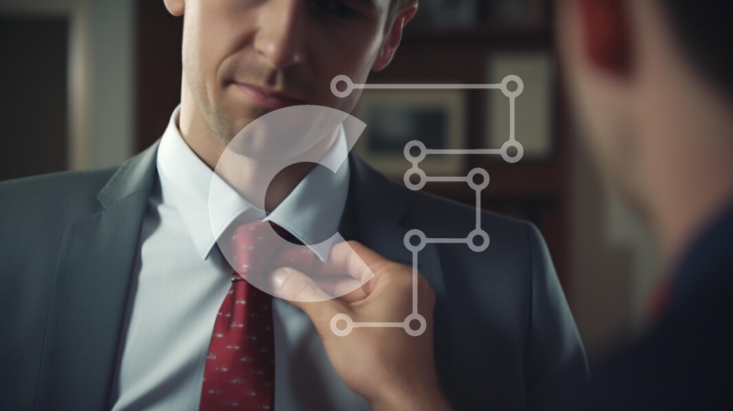 Intra Συλλεκτικό Ξύλινο Παζλ Plywood  4mm - Ρύθμιση της ισοπαλίας πριν από μια επαγγελματική συνάντηση Σε Ξύλινο Κουτί - Διαστάσεις Puzzle: 10x10 cm – 25 κομμάτια