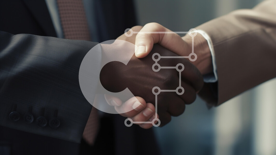 Intra Συλλεκτικό Ξύλινο Παζλ Plywood  4mm - Χειραψία σε επιχειρηματική συμφωνία Σε Ξύλινο Κουτί - Διαστάσεις Puzzle: 10x10 cm – 25 κομμάτια